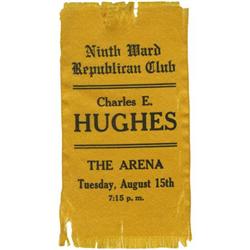 1916 Republican Presidential Campaign Ribbon