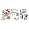 Image 1 : Large Lot of Political and Advertising Buttons