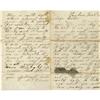 Image 1 : 1861 Letter With Secession and Slavery Content