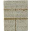 Image 1 : Letter From Soldier in the 25th Georgia Infantry