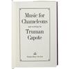 Image 3 : Truman Capote Signed: Music For Chameleons