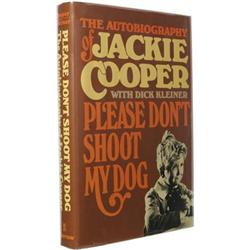 Jackie Cooper Signed Please Don't Shoot My Dog