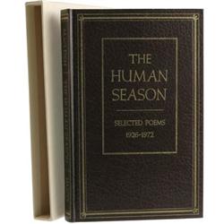 Archibald MacLeish Ltd Signed: The Human Season