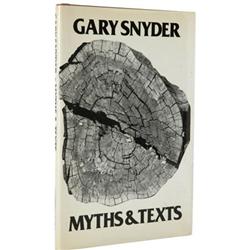 Gary Snyder Signed: Myths & Texts