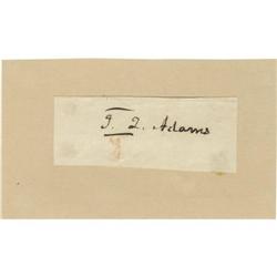 John Quincy Adams Signature