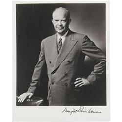 Signed Dwight Eisenhower Photograph