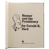 Image 3 : Gerald Ford Signed Humor & American President