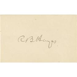 Rutherford B. Hayes Signature