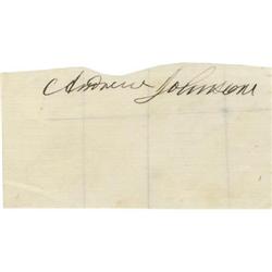 Andrew Johnson Signature