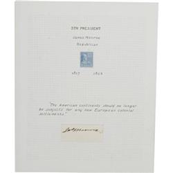 James Monroe Signature