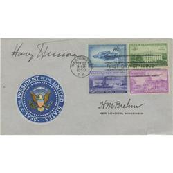 Harry S. Truman Signed First Day Cover
