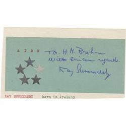 Kay Summersby Signature