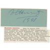 Image 1 : Vladimir Horowitz Signature on Card