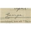 Image 2 : George V Partial Document Signed
