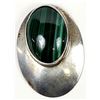 Image 2 : Native American Navajo Silver Malachite Earrings