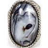 Image 2 : Navajo Sterling Silver Botswana Agate Ring, 11.25