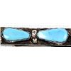 Image 2 : Vintage Native American Navajo Turquoise Tie Clip
