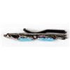 Image 3 : Vintage Native American Navajo Turquoise Tie Clip