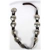 Image 1 : Navajo German Silver & Turquoise Concho Belt