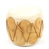 Image 2 : Native American Taos Hide & Log Drum with Beater
