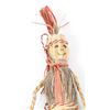 Image 2 : 2 Native American Cherokee Buffalo Grass Dolls