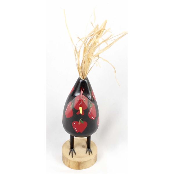 Native American Navajo Folk Art Chicken by Roy Yazzie