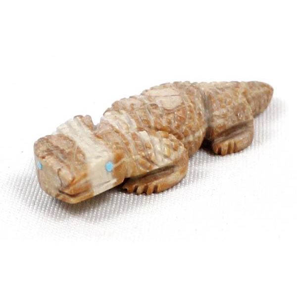 Native American Zuni Lizard Fetish by Bernie Laselute