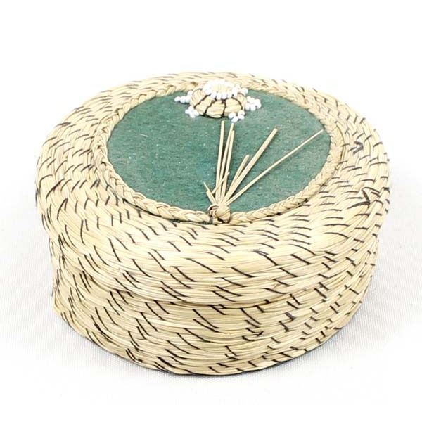 First Nations Walpole Island Sweetgrass Basket