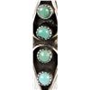 Image 2 : Vintage Zuni Sterling Turquoise Ring, Size 6.25