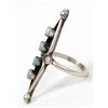 Image 3 : Vintage Zuni Sterling Turquoise Ring, Size 6.25