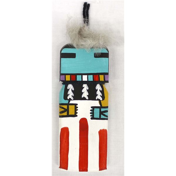 Hopi Old Style Cradleboard Kachina by Puhuyesva