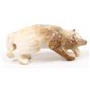 Image 6 : Zuni Fossilized Ivory Wolf Fetish, Parnell Laate