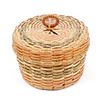 Image 4 : Ho-Chunk Winnebago Multi-Toned Lidded Basket