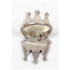 Image 5 : Native American Zuni Sterling Inlay Ring, Size 6