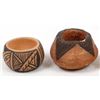 Image 3 : 4 Miniature Native American Pottery Jars