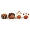 Image 5 : 4 Miniature Native American Pottery Jars