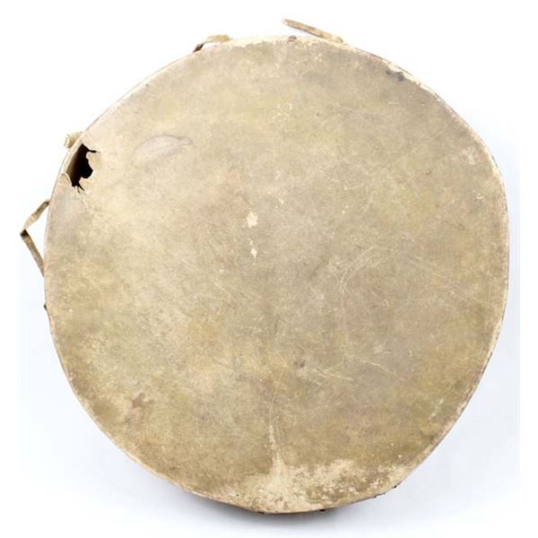 Rare Antique Native American Hide Drum