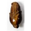 Image 2 : Carved Tiger's Eye Ear of Corn Pendant