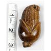 Image 6 : Carved Tiger's Eye Ear of Corn Pendant