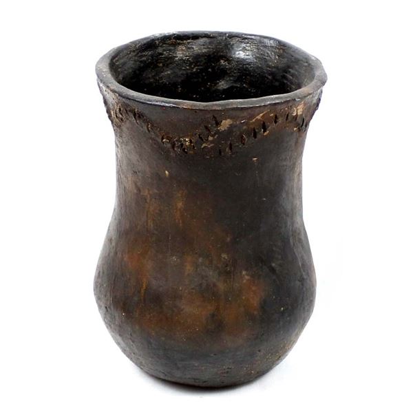 Historic Navajo Pottery Drum Jar