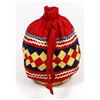 Image 2 : Vintage Seminole Cloth Basketry Drawstring Purse