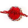 Image 5 : Vintage Seminole Cloth Basketry Drawstring Purse