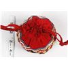 Image 7 : Vintage Seminole Cloth Basketry Drawstring Purse