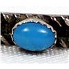 Image 2 : Navajo Sterling Silver Turquoise Bracelet