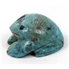 Image 3 : Zuni Carved Turquoise Frog Fetish by V. Cheama