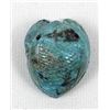 Image 7 : Zuni Carved Turquoise Frog Fetish by V. Cheama