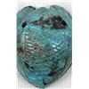 Image 8 : Zuni Carved Turquoise Frog Fetish by V. Cheama