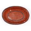 Image 1 : Historic Hopi Black on Red Pottery Oval Bowl