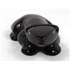 Image 2 : Zuni Black Marble Horned Toad Fetish by Yatsattie