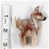Image 9 : Zuni Travertine Fawn Fetish by Jimmie Etsate